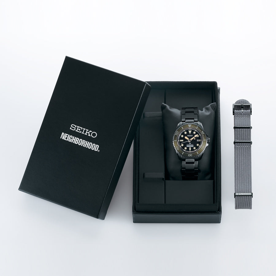 セイコー プロスペックス NEIGHBORHOOD 限定 SBDJ059 メンズ ソーラー ブラック