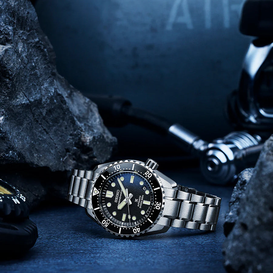 セイコー プロスペックス マリンマスター 1968 ヘリテージ SBDX065 メンズ 機械式 自動巻き ブラックダイヤル メタルバンド