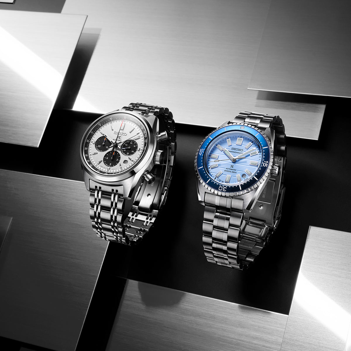 セイコー プロスペックス スピードタイマー メカニカルクロノグラフ SBEC021 メンズ 機械式 自動巻き パンダ メタルバンド