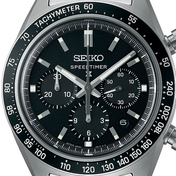 セイコー プロスペックス スピードタイマー メカニカルクロノグラフ SBEC027 メンズ 機械式 自動巻き ブラックダイヤル