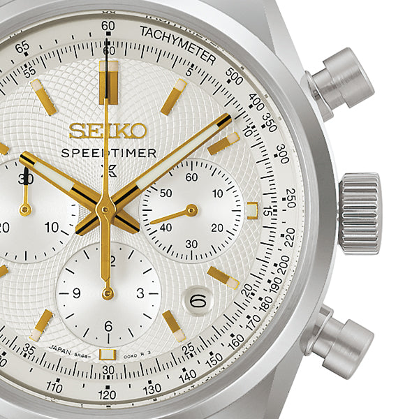 セイコー プロスペックス スピードタイマー セイコー創業145周年記念 メカニカルクロノグラフ 限定モデル SBEC031 メンズ 機械式 自動巻き 型打文様ダイヤル