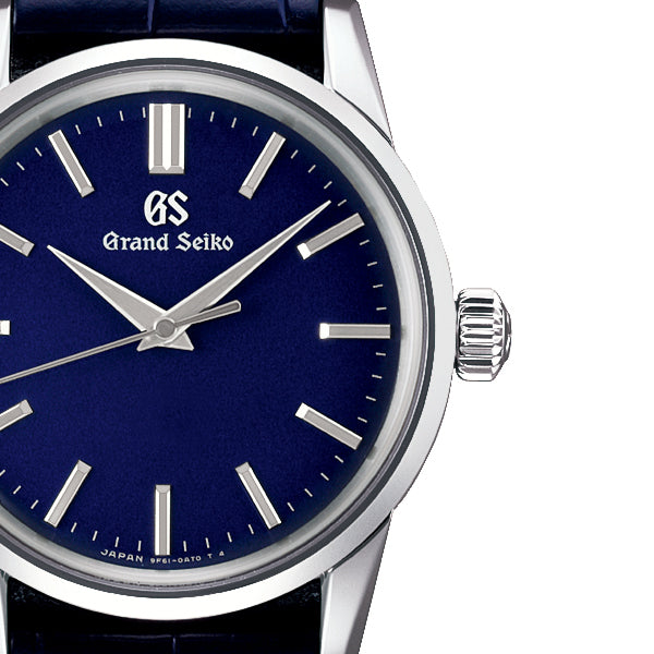 グランドセイコー マスターショップ専用モデル ミドルサイズ クラシックデザイン SBGX349 メンズ レディース 電池式 クオーツ 34mm ネイビーダイヤル 革バンド
