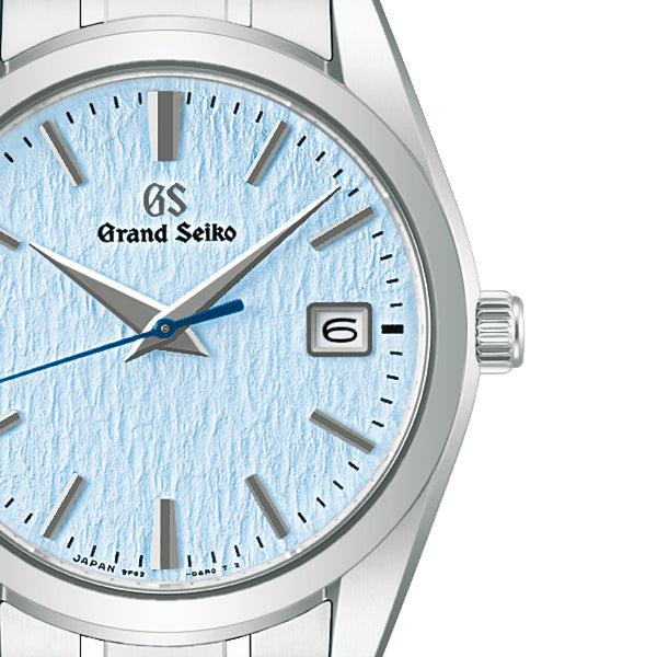 グランドセイコー 9F クオーツ 雪白ブルー SBGX357 メンズ 電池式 37mm ブライトチタン 9F62
