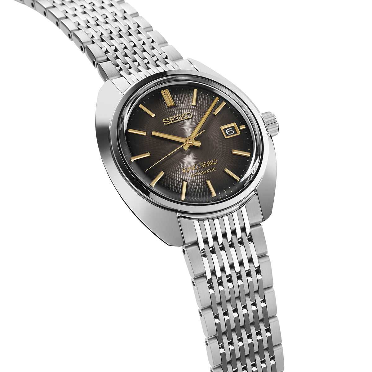 セイコー キングセイコー KS1969 セイコー創業145周年記念 限定モデル SDKA027 メンズ 機械式 自動巻き 型打文様 グレーグラデーションダイヤル 6L35