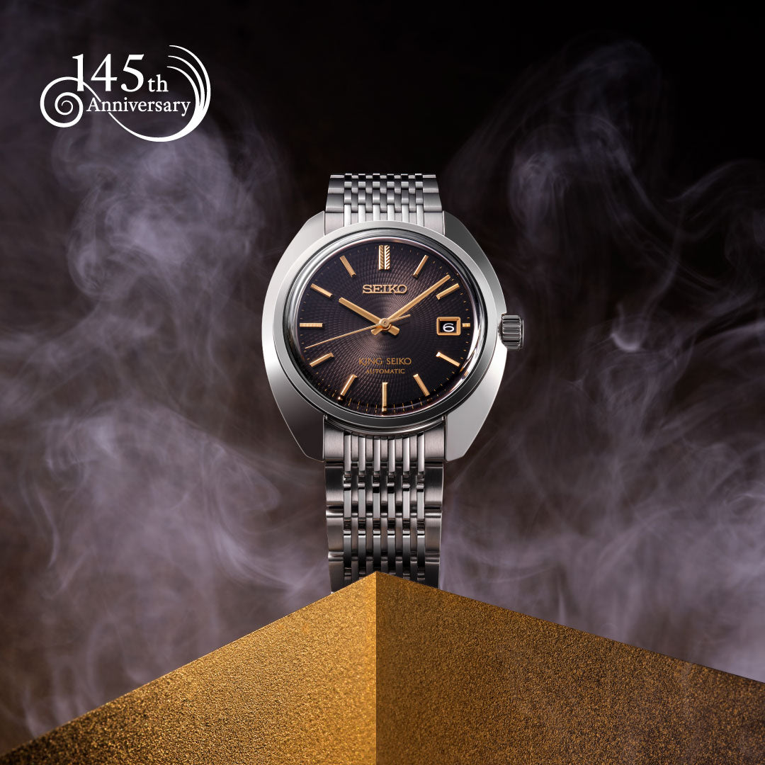 セイコー キングセイコー KS1969 セイコー創業145周年記念 限定モデル SDKA027 メンズ 機械式 自動巻き 型打文様 グレーグラデーションダイヤル 6L35