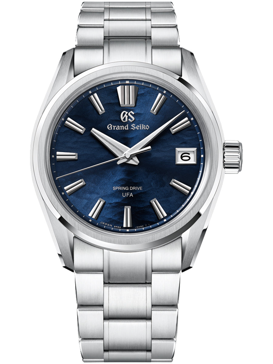 グランドセイコー エボリューション9 スプリングドライブU.F.A. 諏訪湖 ブルー SLGB013 メンズ 40mm 9RB2