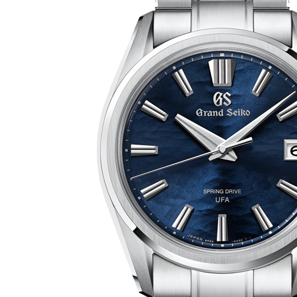 グランドセイコー エボリューション9 スプリングドライブU.F.A. 諏訪湖 ブルー SLGB013 メンズ 40mm 9RB2