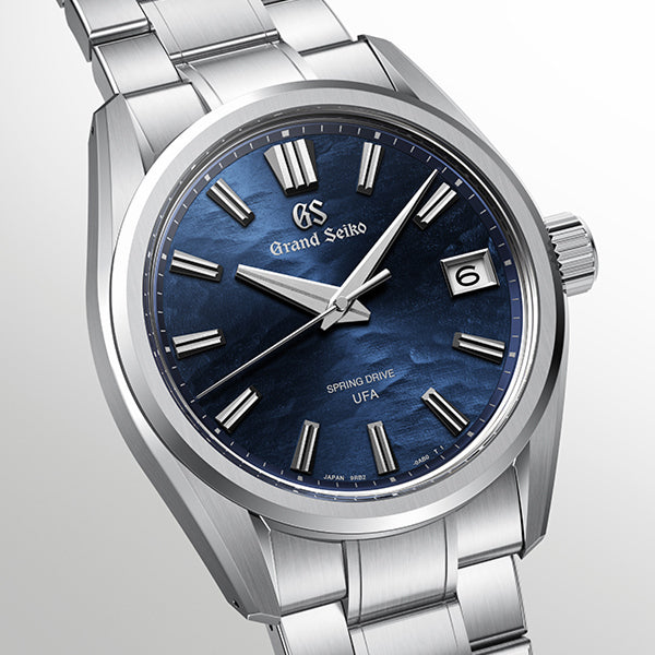 グランドセイコー エボリューション9 スプリングドライブU.F.A. 諏訪湖 ブルー SLGB013 メンズ 40mm 9RB2