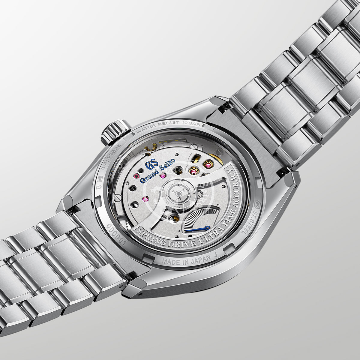 グランドセイコー エボリューション9 スプリングドライブU.F.A. 諏訪湖 ブルー SLGB015 メンズ 37mm 9RB2