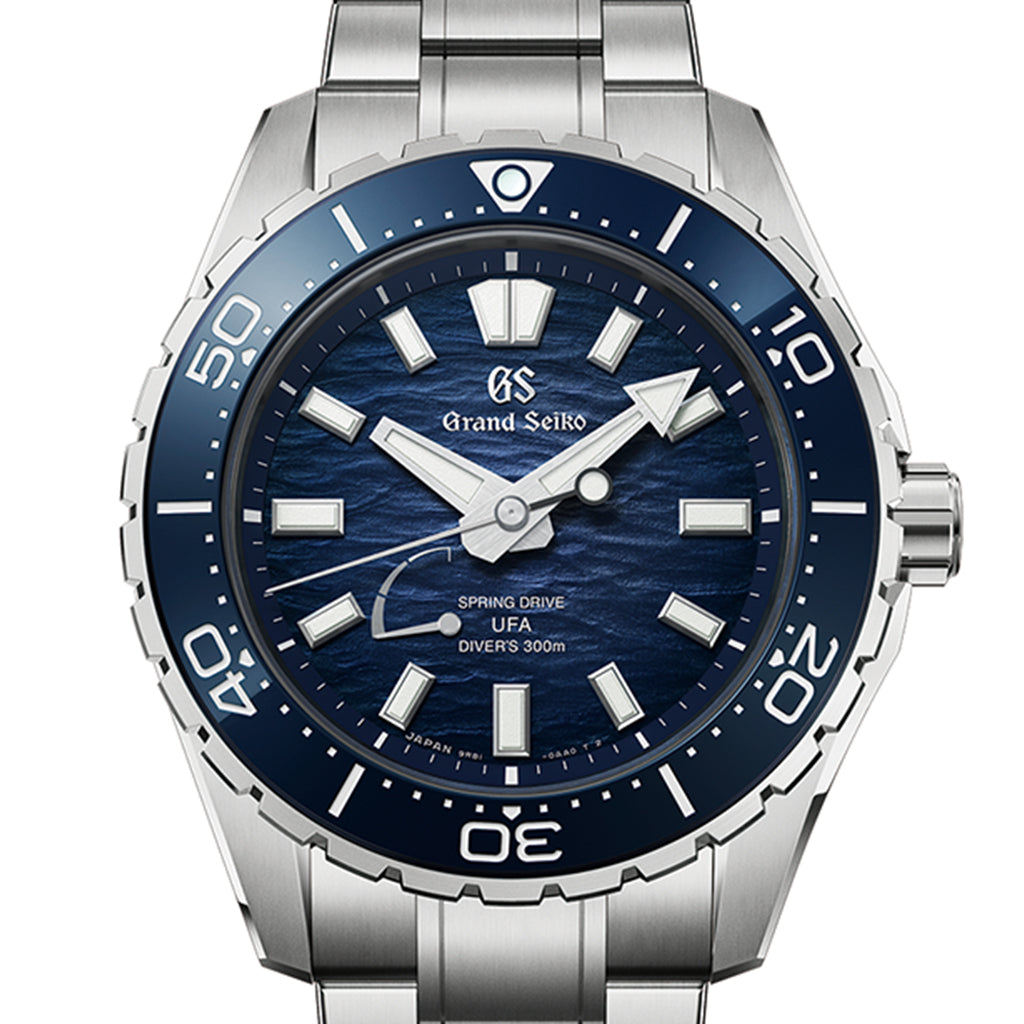 グランドセイコー エボリューション9 スプリングドライブU.F.A. Ushio 300 ダイバー SLGB023 メンズ ブルーダイヤル 9RB1