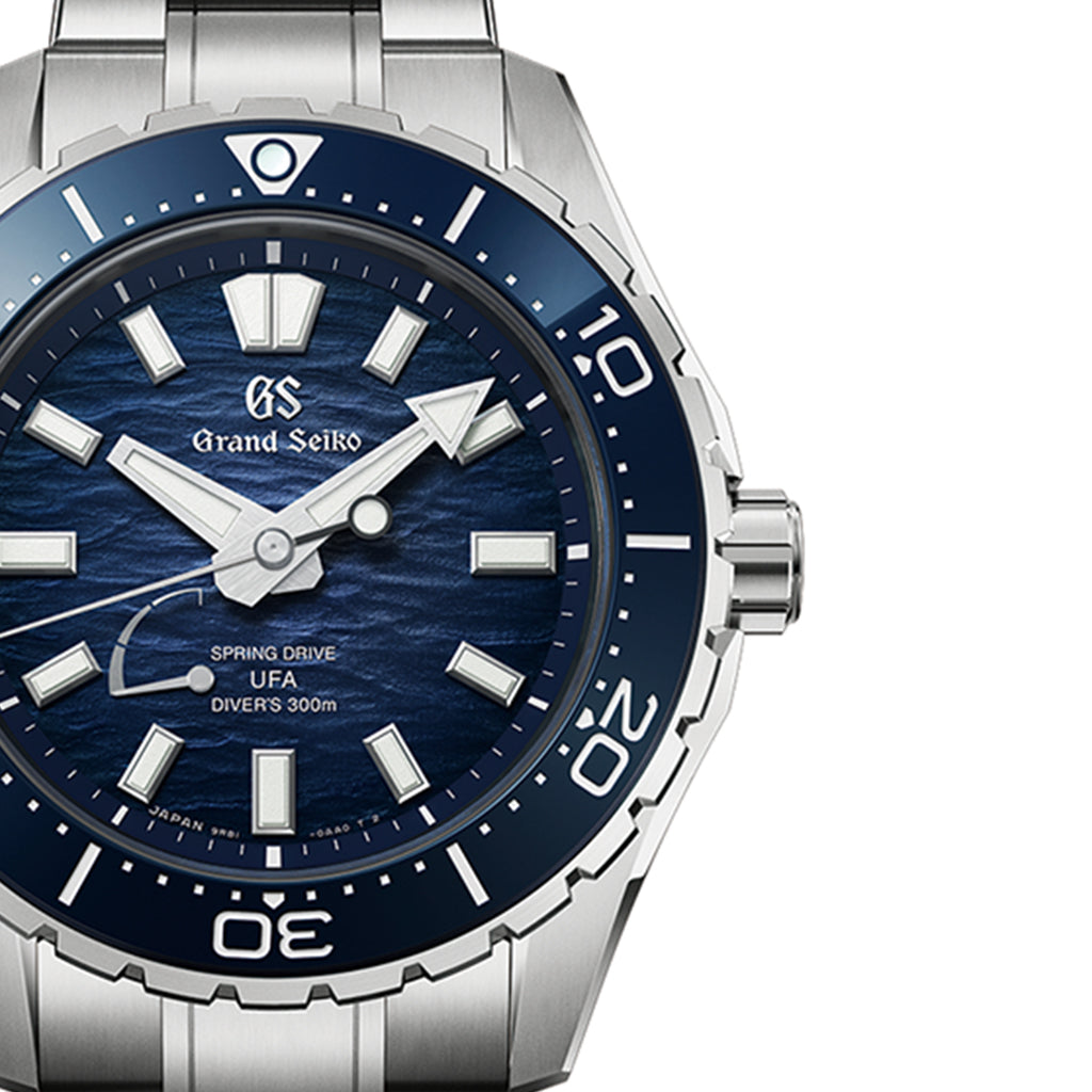 グランドセイコー エボリューション9 スプリングドライブU.F.A. Ushio 300 ダイバー SLGB023 メンズ ブルーダイヤル 9RB1