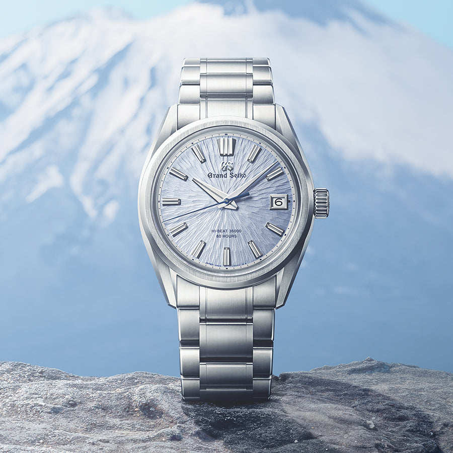 グランドセイコー エボリューション9 限定モデル メカニカルハイビート 36000 80 Hours 岩手山 SLGH027 メンズ 機械式 自動巻き エバーブリリアントスチール クリアブルー