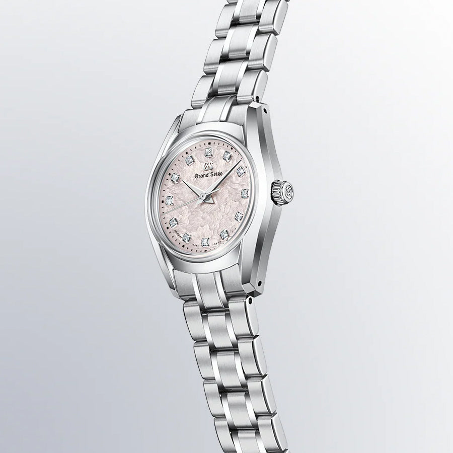 グランドセイコー クオーツ 62GS 花筏 STGF387 レディース 電池式 ダイヤ入りダイヤル ピンク 4J51