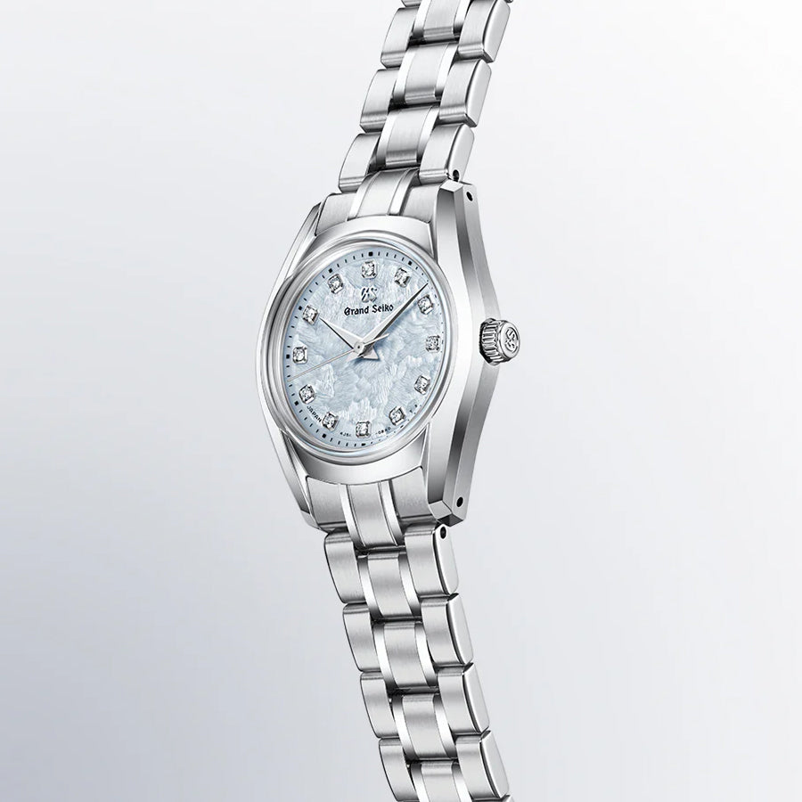 グランドセイコー クオーツ 62GS 風光る STGF389 レディース 電池式 ダイヤ入りダイヤル ブルー 4J51