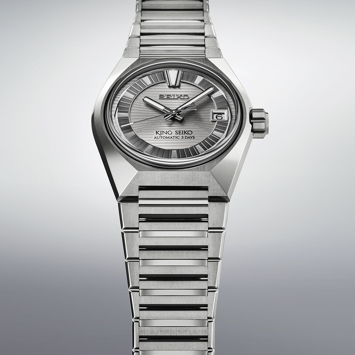 セイコー キングセイコー VANAC チタンモデル 東京ホライゾン HKF002J メンズ 機械式 自動巻き グレーダイヤル 8L45