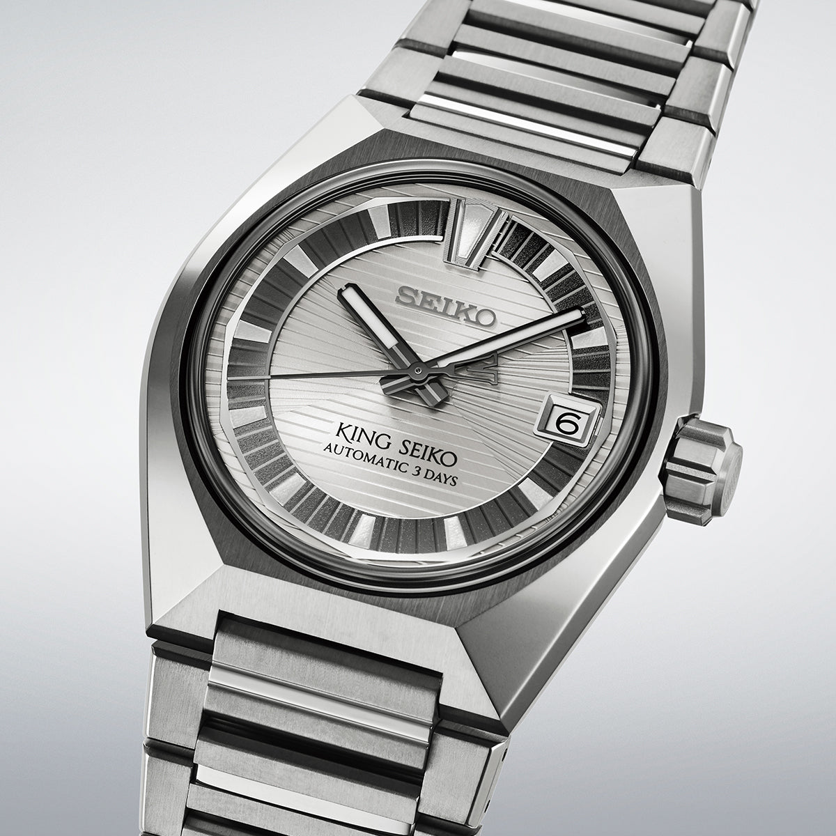 セイコー キングセイコー VANAC チタンモデル 東京ホライゾン HKF002J メンズ 機械式 自動巻き グレーダイヤル 8L45