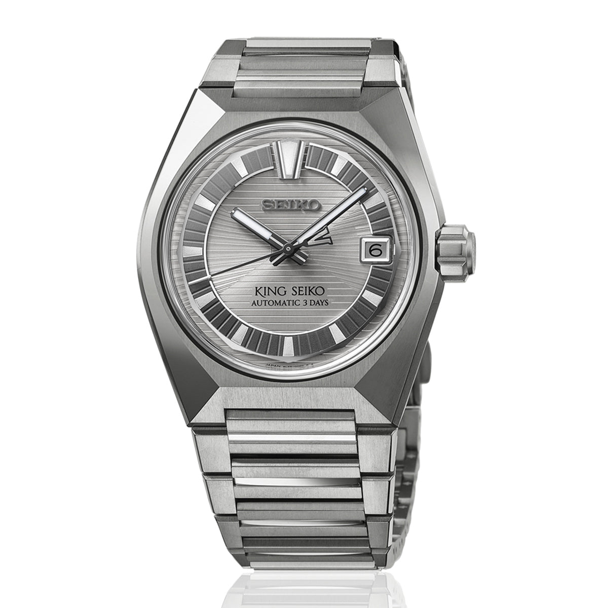 セイコー キングセイコー VANAC チタンモデル 東京ホライゾン HKF002J メンズ 機械式 自動巻き グレーダイヤル 8L45