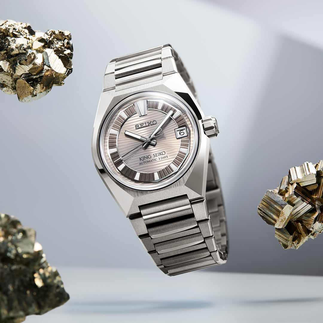 セイコー キングセイコー VANAC チタンモデル 東京ホライゾン HKF002J メンズ 機械式 自動巻き グレーダイヤル 8L45