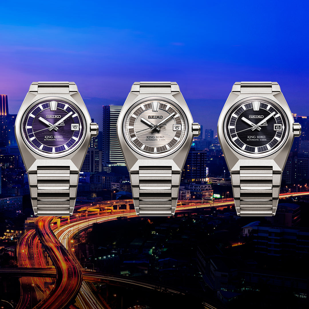 セイコー キングセイコー VANAC チタンモデル 東京ホライゾン HKF002J メンズ 機械式 自動巻き グレーダイヤル 8L45