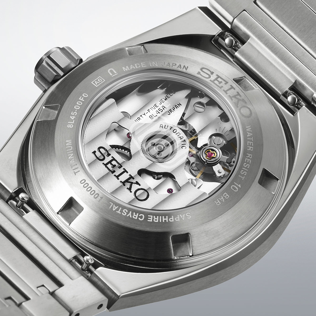 セイコー キングセイコー VANAC チタンモデル 東京ホライゾン HKF003J メンズ 機械式 自動巻き ブラックダイヤル 8L45