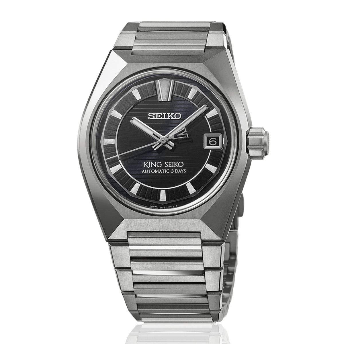 セイコー キングセイコー VANAC チタンモデル 東京ホライゾン HKF003J メンズ 機械式 自動巻き ブラックダイヤル 8L45