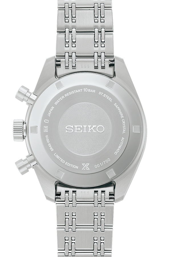 セイコー プロスペックス スピードタイマー セイコー創業145周年記念 メカニカルクロノグラフ 限定モデル SBEC031 メンズ 機械式 自動巻き 型打文様ダイヤル