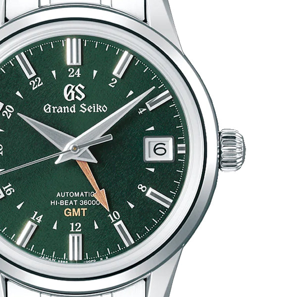 グランドセイコー メカニカル GMT 二十四節気シリーズ 春分 山桜 SBGJ251 メンズ 機械式 グリーンダイヤル