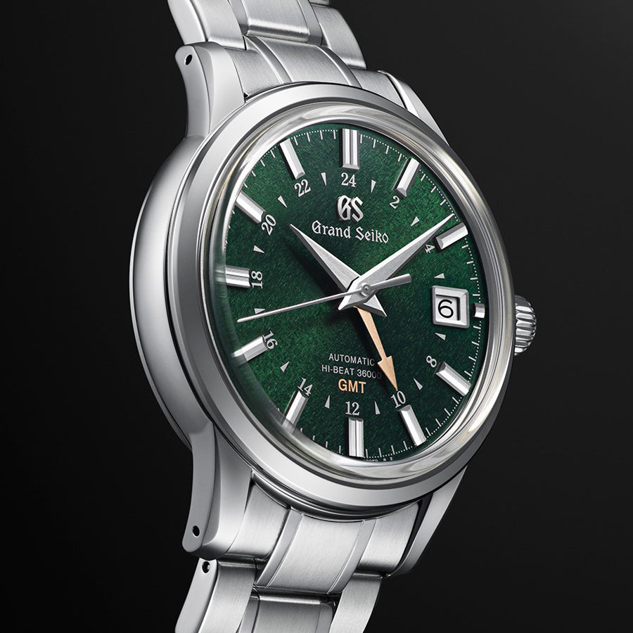 グランドセイコー メカニカル GMT 二十四節気シリーズ 春分 山桜 SBGJ251 メンズ 機械式 グリーンダイヤル