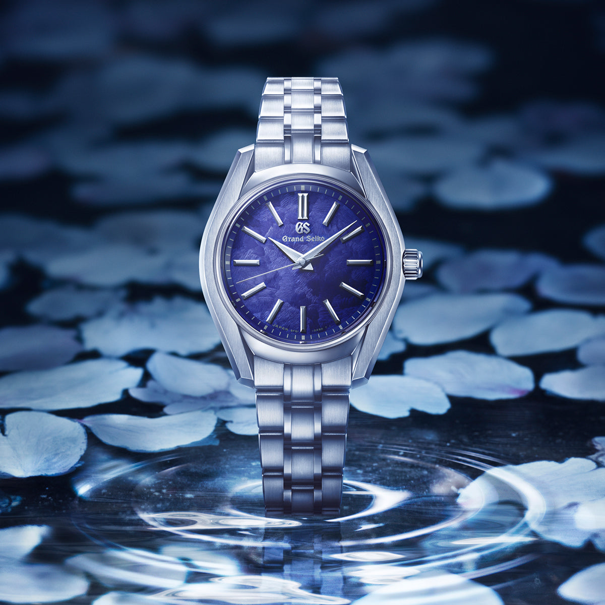 グランドセイコー 62GS レディス クオーツ 宵花筏 SBGX365 レディース 電池式 ブルーダイヤル 9F51