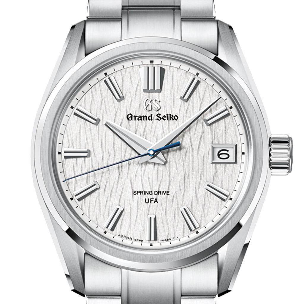 グランドセイコー エボリューション9 スプリングドライブU.F.A. 白樺 ホワイト SLGB009 メンズ 40mm 9RB2