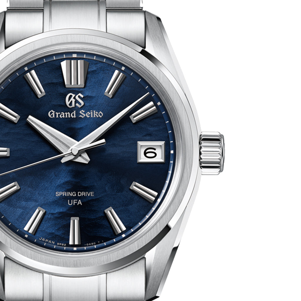 グランドセイコー エボリューション9 スプリングドライブU.F.A. 諏訪湖 ブルー SLGB013 メンズ 40mm 9RB2