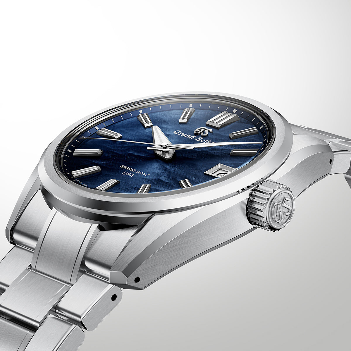 グランドセイコー エボリューション9 スプリングドライブU.F.A. 諏訪湖 ブルー SLGB013 メンズ 40mm 9RB2