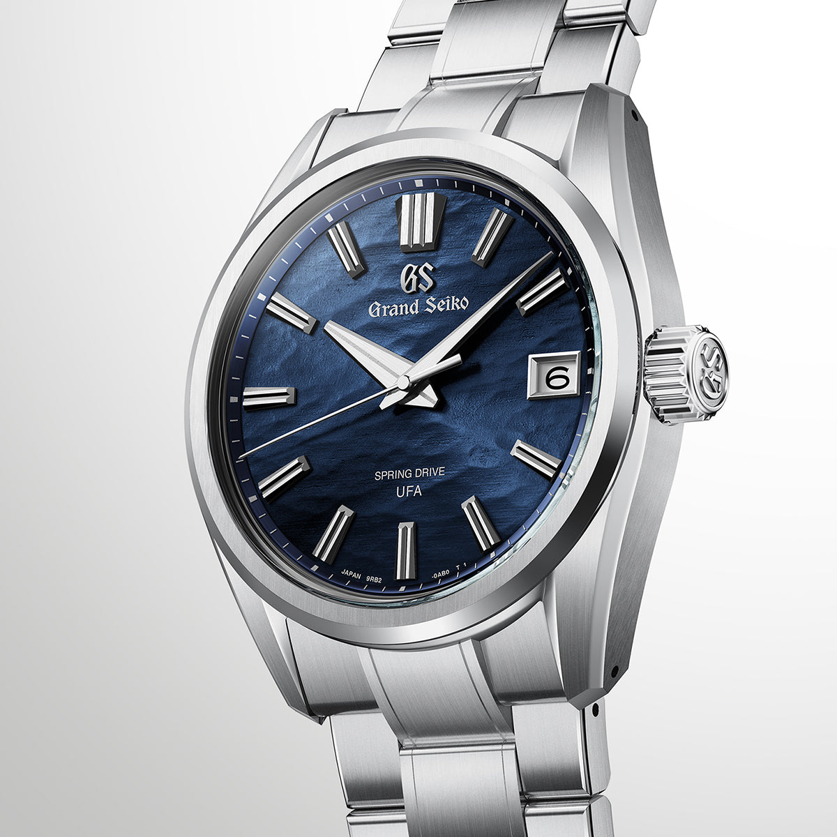 グランドセイコー エボリューション9 スプリングドライブU.F.A. 諏訪湖 ブルー SLGB013 メンズ 40mm 9RB2