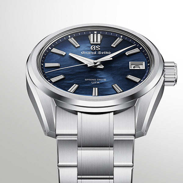 グランドセイコー エボリューション9 スプリングドライブU.F.A. 諏訪湖 ブルー SLGB013 メンズ 40mm 9RB2