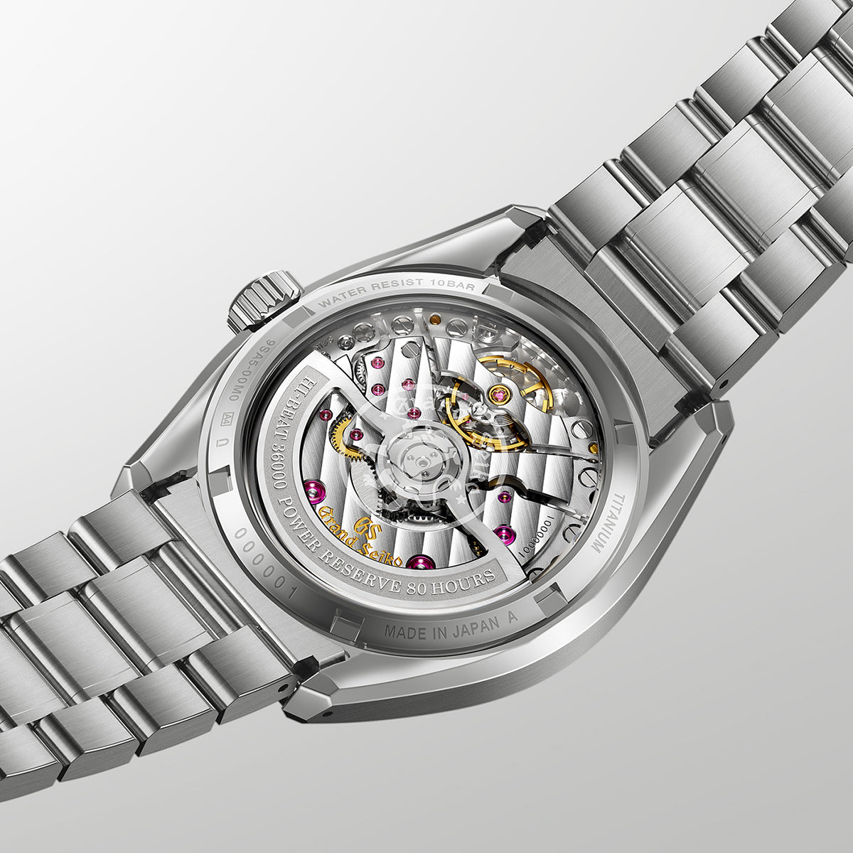 グランドセイコー エボリューション9 メカニカル ハイビート36000 80 Hours 白樺 ホワイト SLGH031 メンズ 40mm 9SA5